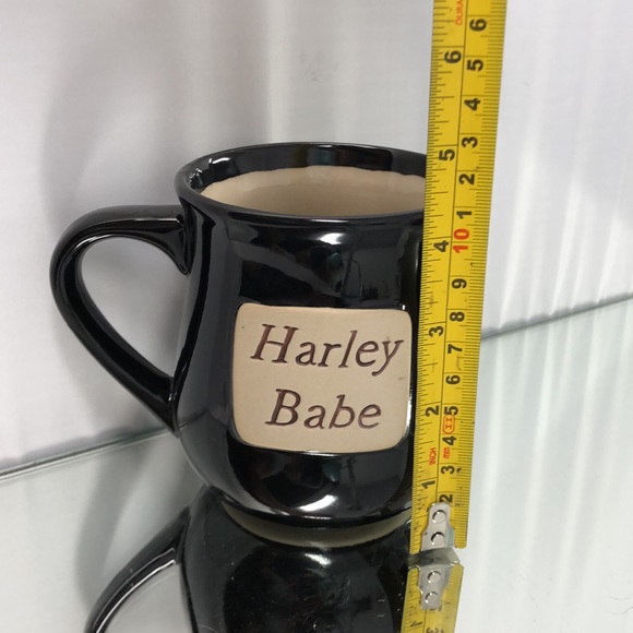 Harley Babe mug Harley Davidson ceramic coffee tea mug black mug ceramic - Picture 6 of 7